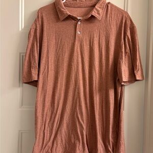 Vuori Men's Copper Polo Shirt